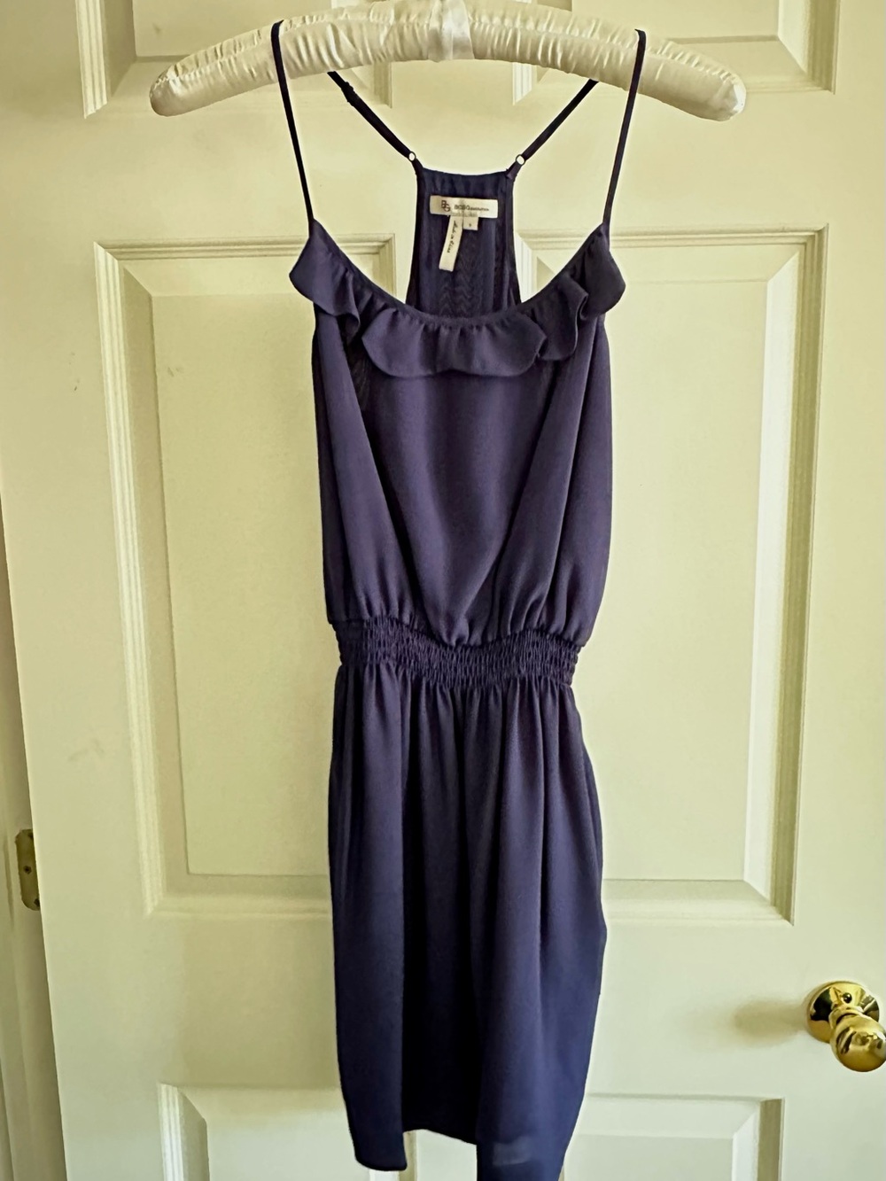 BCBGMaxAzria Navy Blue Cocktail Dress - Size 4